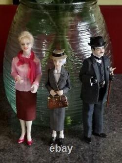 Amazing OOAK Artisan 1/12 scale dolls house miniature-Hercule Poirot