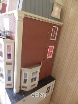 Anglia Dolls house double fronted Victorian Villa. OOAK 28 rooms + hallways