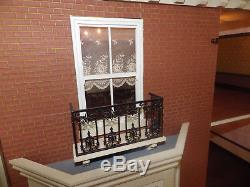 Anglia Dolls house double fronted Victorian Villa. OOAK 28 rooms + hallways