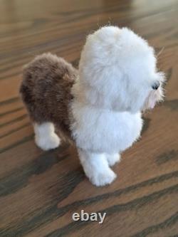 Annie Willis 112 Dolls House Miniature Vintage Old English Sheepdog Fur Animal