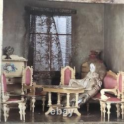 Antique Blond Dolls House Furniture, Circa 1870/80