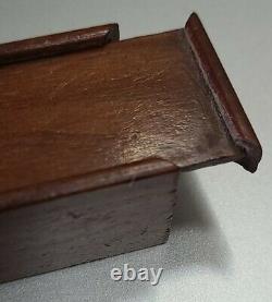 Antique DOMINOES in Wood Box miniature doll house