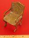 Antique Doll House Miniature Toy Chair Crafted From Brass
