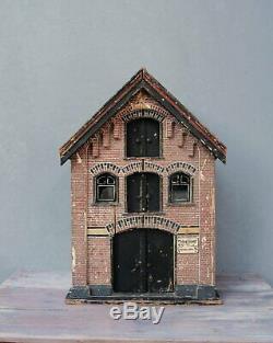 Antique Dollhouse, Amsterdam Warehouse, Exact architecture model made in 1905