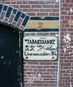 Antique Dollhouse, Amsterdam Warehouse, Exact architecture model made in 1905