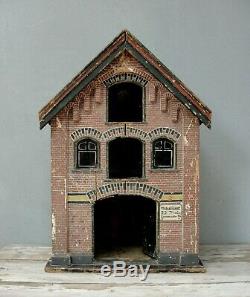 Antique Dollhouse, Amsterdam Warehouse, Exact architecture model made in 1905