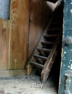 Antique Dollhouse, Amsterdam Warehouse, Exact architecture model made in 1905