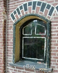 Antique Dollhouse, Amsterdam Warehouse, Exact architecture model made in 1905