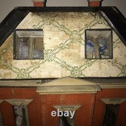 Antique Dolls House, A Rare Swan House. Collectors Item