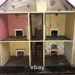 Antique Dolls House, A Rare Swan House. Collectors Item