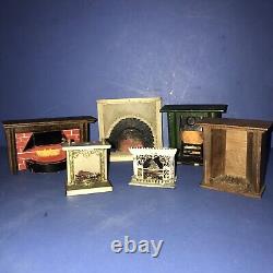 Antique Dolls House Fireplace Collection