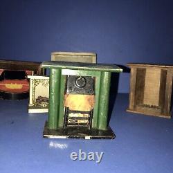 Antique Dolls House Fireplace Collection