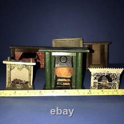 Antique Dolls House Fireplace Collection