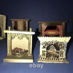 Antique Dolls House Fireplace Collection