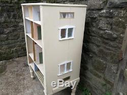 Antique Dolls House. Home Made. Large Cabinet Dolls House. Wonderful! Needs TLC