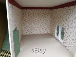 Antique Dolls House. Home Made. Large Cabinet Dolls House. Wonderful! Needs TLC