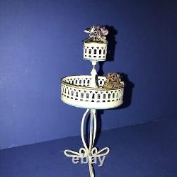 Antique Dolls House Miniature. A Fine Early Märklin Tin Plant Stand. Original