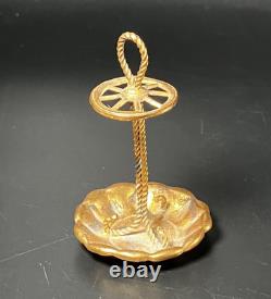 Antique Erhard & Sohne Ormolu Brass Miniature Umbrella Hall Stand Dolls House