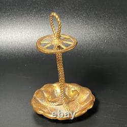 Antique Erhard & Sohne Ormolu Brass Miniature Umbrella Hall Stand Dolls House