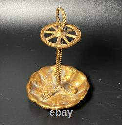 Antique Erhard & Sohne Ormolu Brass Miniature Umbrella Hall Stand Dolls House