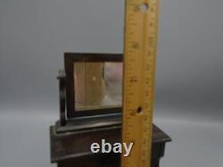 Antique German Doll House Miniature Wood Dresser with Mirror & Drawers