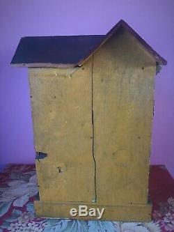 Antique German Gottschalk Lithographed Paper Dollhouse