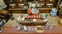 Antique German Grocery Store Shop Dollhouse Room Beauty