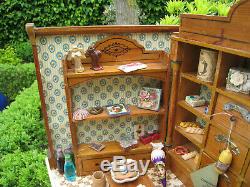 Antique German Wooden Grocery Store By Moritz Gottschalk Circa 1910