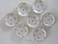 Antique Miniature Dolls China Dinner Service DUCK SAUCEBOATS 15 pieces Roses