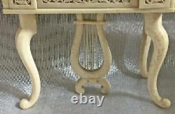 Antique Miniature Dolls House CARVED BONE French Napoleonic POW Pianoforte c1760