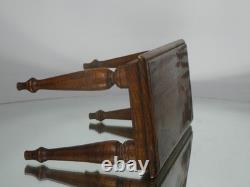 Antique Miniature Wooden Table Apprentice Piece, Dolls House Furniture. 20th C