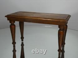 Antique Miniature Wooden Table Apprentice Piece, Dolls House Furniture. 20th C
