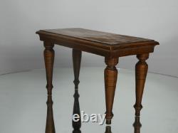 Antique Miniature Wooden Table Apprentice Piece, Dolls House Furniture. 20th C