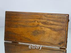 Antique Miniature Wooden Table Apprentice Piece, Dolls House Furniture. 20th C