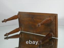 Antique Miniature Wooden Table Apprentice Piece, Dolls House Furniture. 20th C