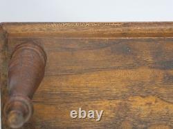 Antique Miniature Wooden Table Apprentice Piece, Dolls House Furniture. 20th C