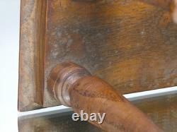 Antique Miniature Wooden Table Apprentice Piece, Dolls House Furniture. 20th C