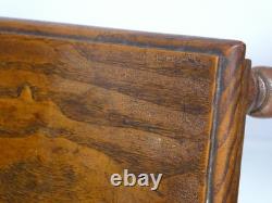 Antique Miniature Wooden Table Apprentice Piece, Dolls House Furniture. 20th C