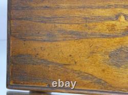 Antique Miniature Wooden Table Apprentice Piece, Dolls House Furniture. 20th C