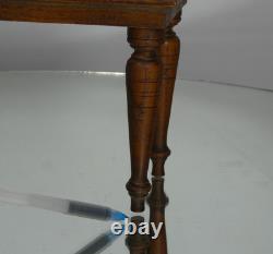 Antique Miniature Wooden Table Apprentice Piece, Dolls House Furniture. 20th C
