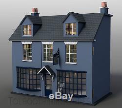 Antique Shop Dolls House 112 Scale Unpainted Dolls House Kit