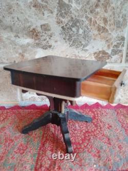 Antique Vintage Dolls' House Miniatures Furniture Waltershausen Chess Table