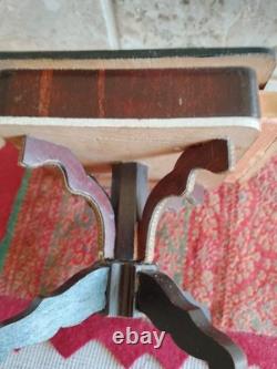 Antique Vintage Dolls' House Miniatures Furniture Waltershausen Chess Table