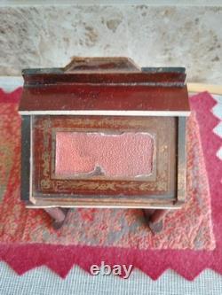 Antique Vintage Dolls' House Miniatures Furniture Waltershausen Davenport Desk