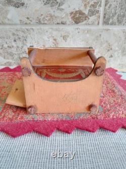 Antique Vintage Dolls' House Miniatures Furniture Waltershausen Davenport Desk