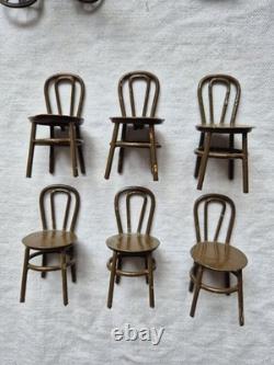 Antique/Vintage Metal Dolls House Miniatures Furniture & Accessories