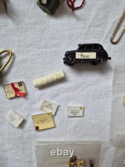 Antique/Vintage Metal Dolls House Miniatures Furniture & Accessories