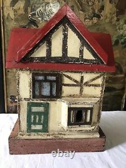 Antique Vintage Mini Dolls House For Further Restoration