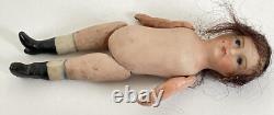 Antique Vintage Miniature Mignonette Bisque & Comp Dolls House Doll