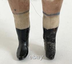Antique Vintage Miniature Mignonette Bisque & Comp Dolls House Doll